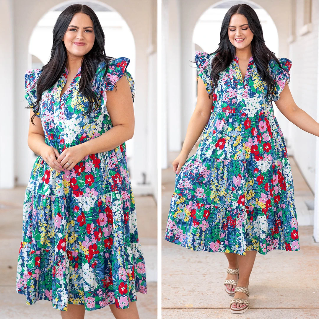 Choose To Shine Dress, Navy 6 Choose To Shine Dress, Navy - Image 6