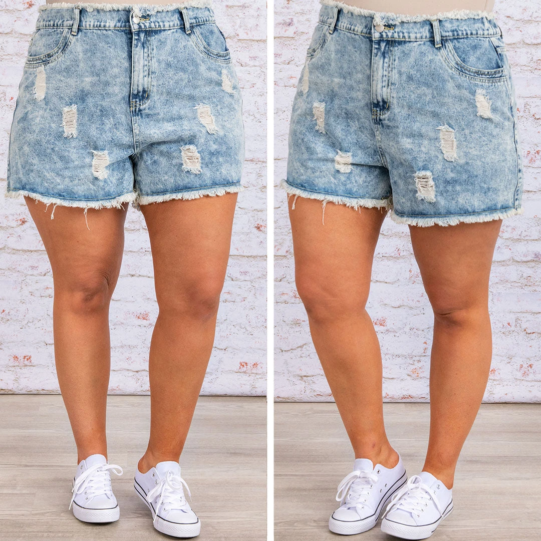 Beach Hangout Shorts, Denim 6 Beach Hangout Shorts, Denim - Image 6