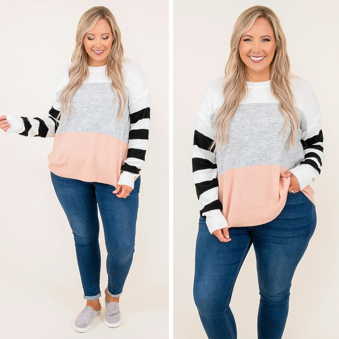 Here To Chill Sweater, Multi 6 Here To Chill Sweater, Multi - Image 6