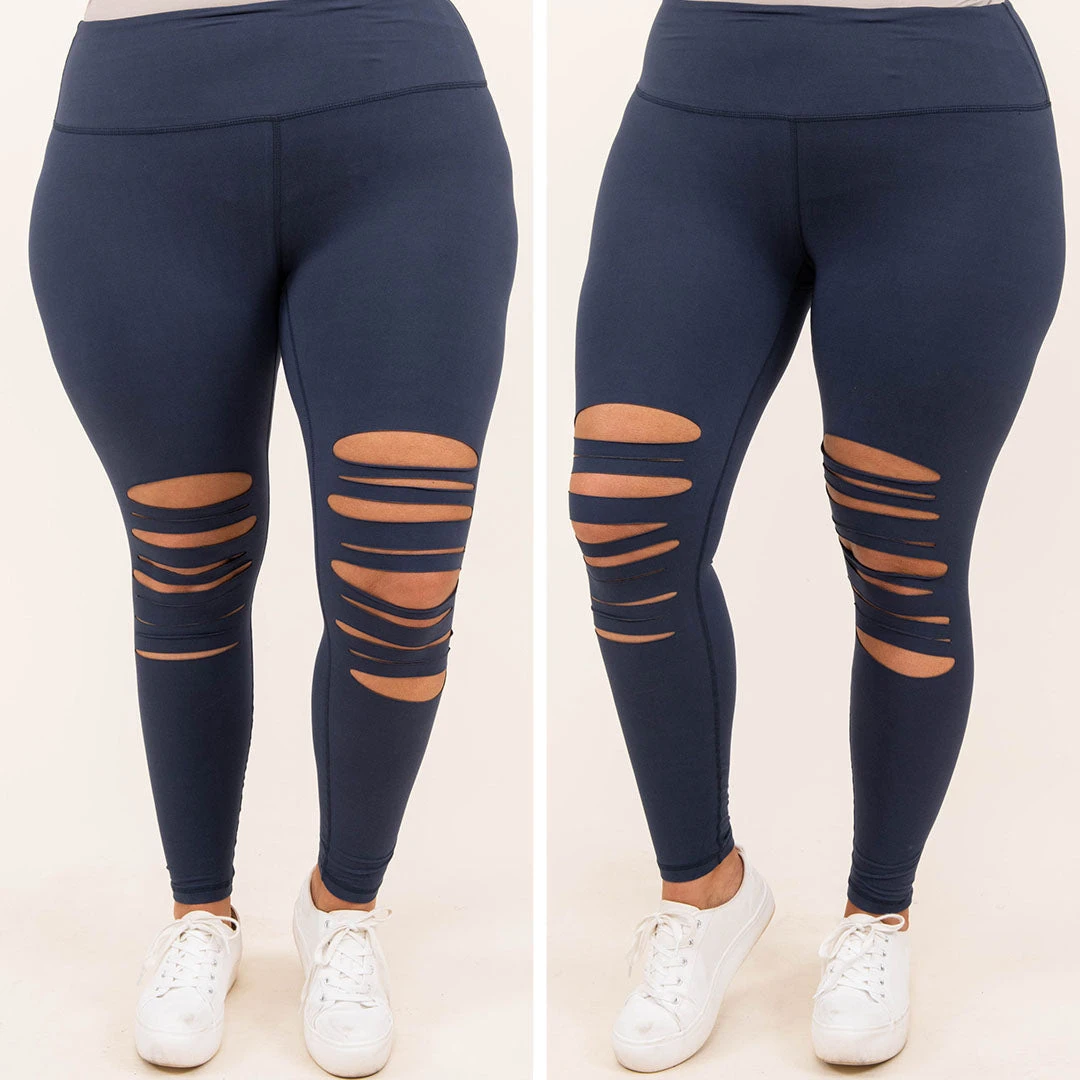 Lone Ranger Leggings, Navy 6 Lone Ranger Leggings, Navy - Image 6