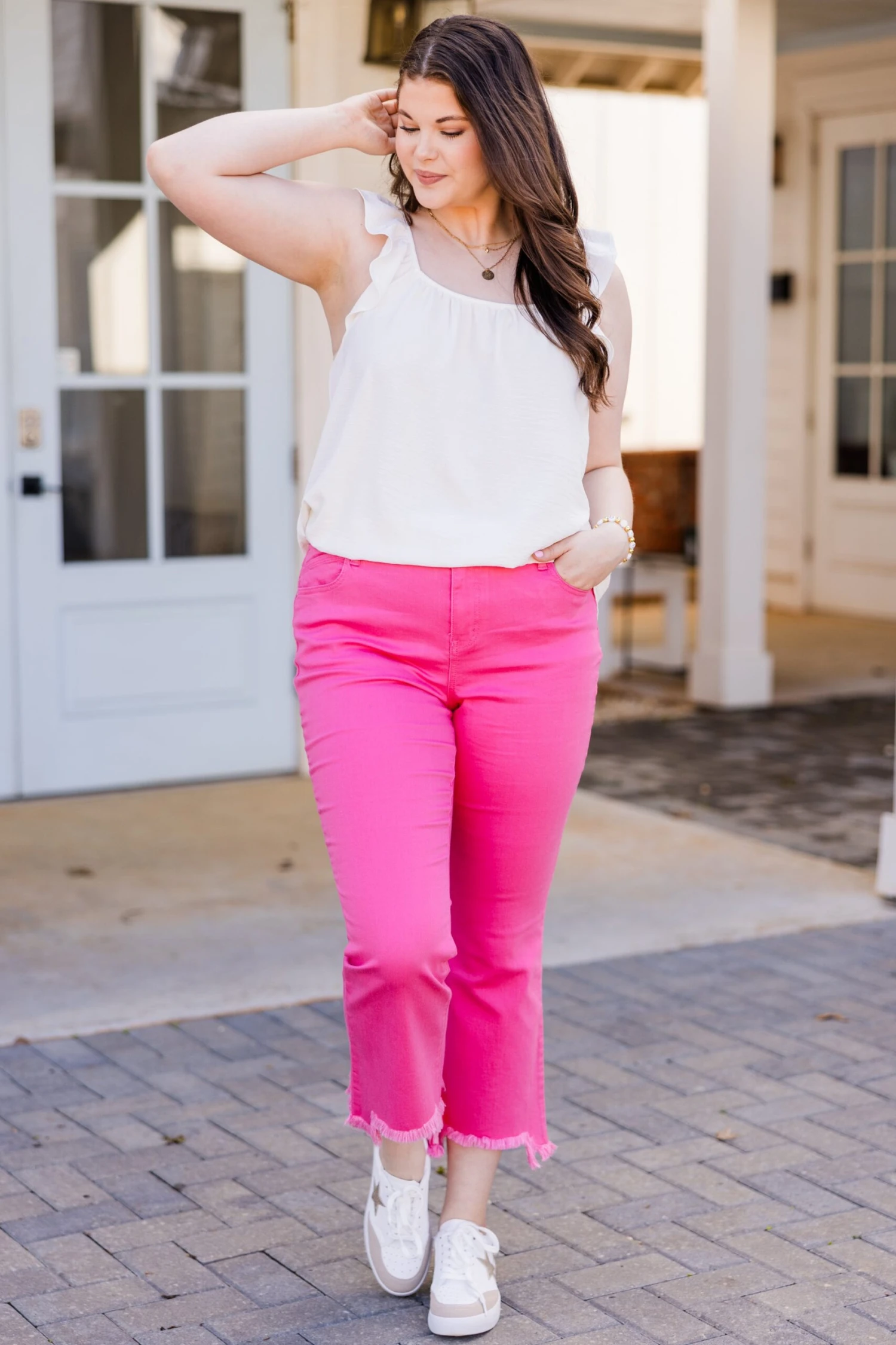 1822 Denim: Leaving My Mark Jeans, Pink Fade 2 1822 Denim: Leaving My Mark Jeans, Pink Fade - Image 2