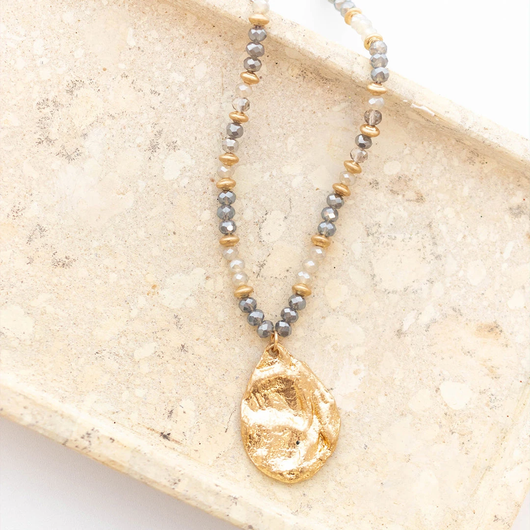 All The Drama Necklace, Gold 4 All The Drama Necklace, Gold - Image 4