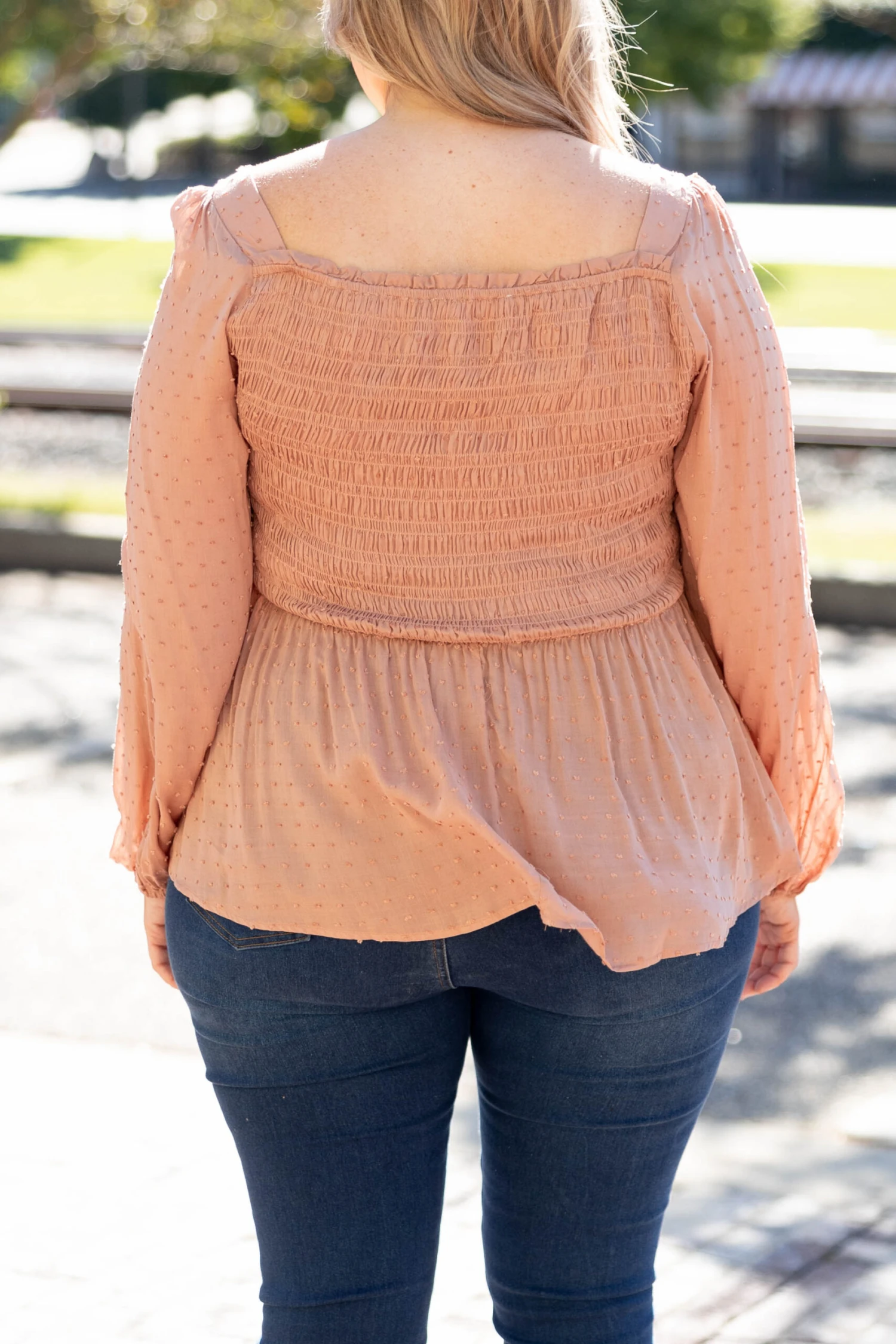 Rushing Back Top, Mauve 5 Rushing Back Top, Mauve - Image 5