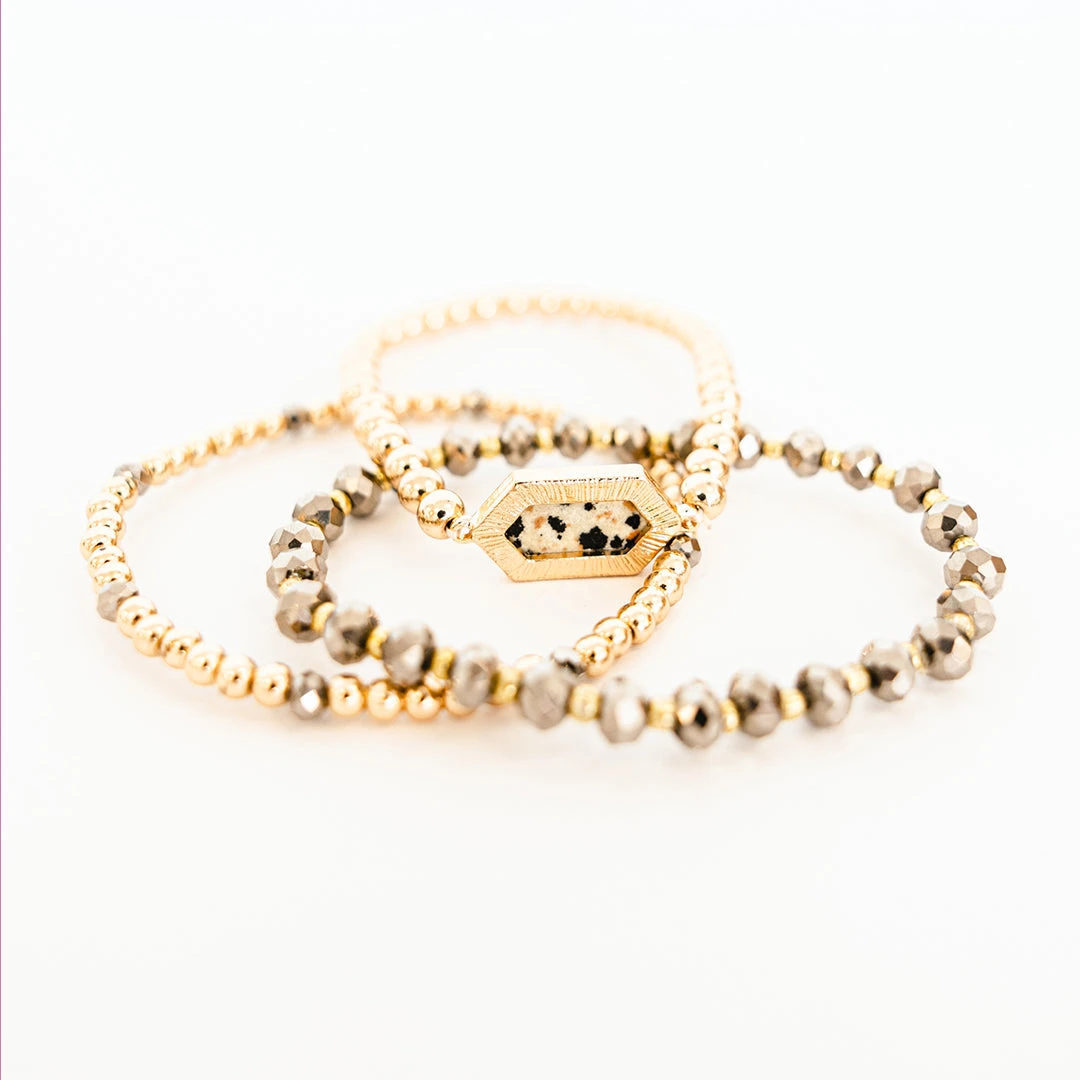 All Sides Of Me Bracelet, Dalmatian 6 All Sides Of Me Bracelet, Dalmatian - Image 6