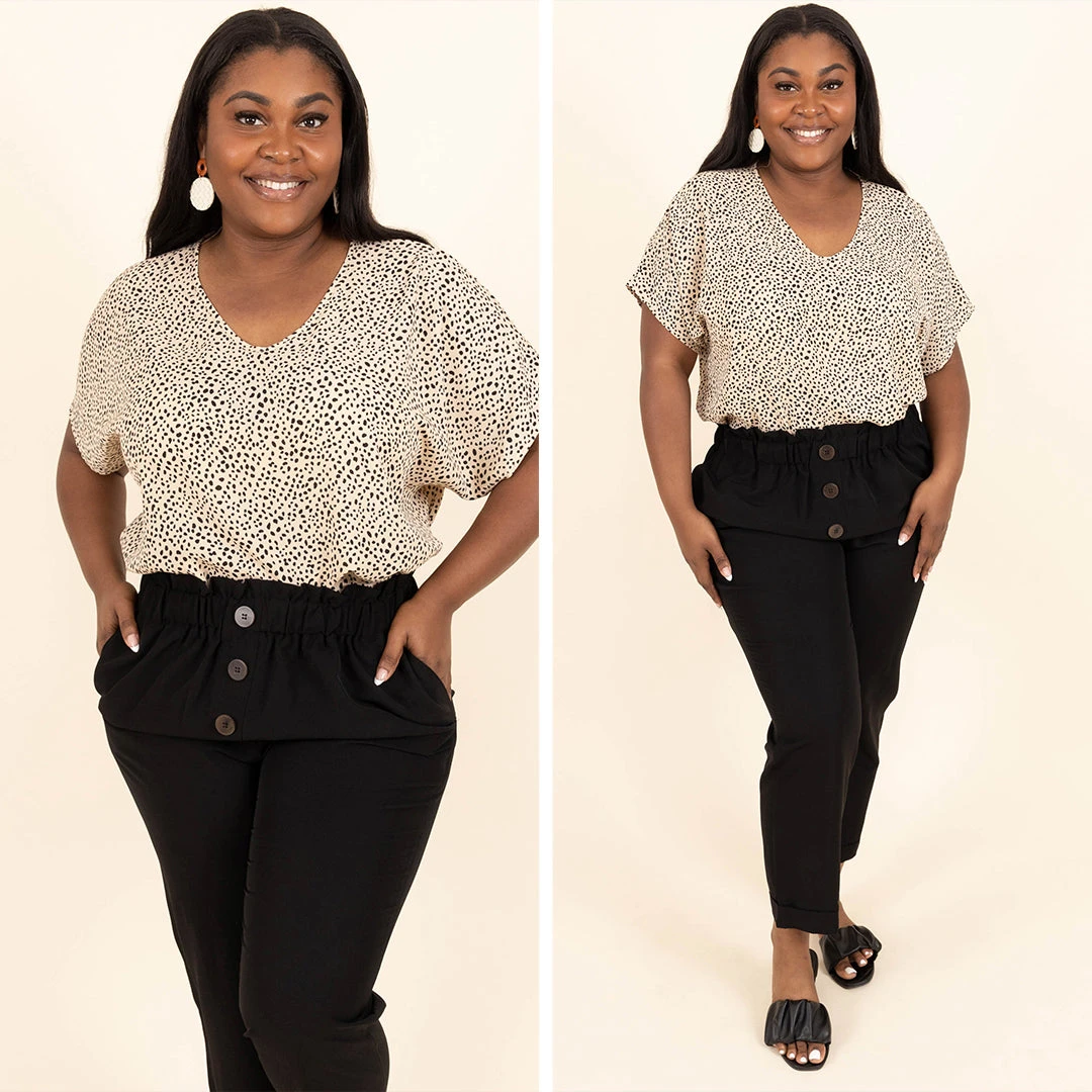 All For Tonight Top, Taupe 6 All For Tonight Top, Taupe - Image 6