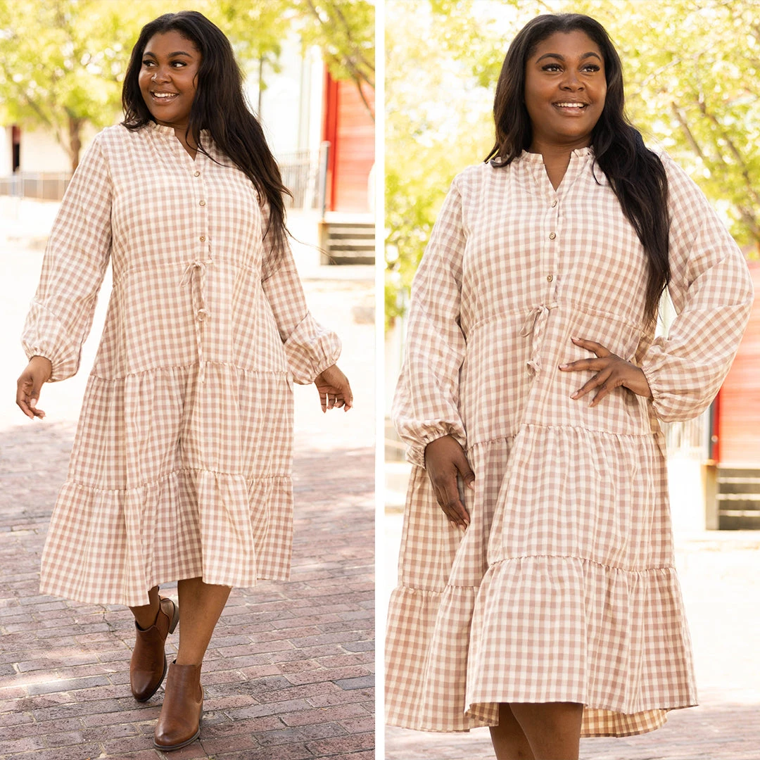 Country Living Dress, Mocha 6 Country Living Dress, Mocha - Image 6