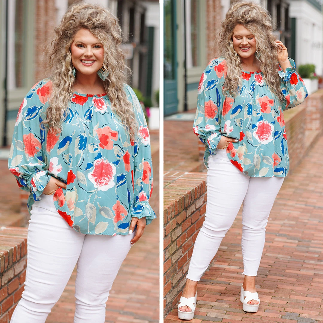 A Heart To Hold Top, Sage 6 A Heart To Hold Top, Sage - Image 6