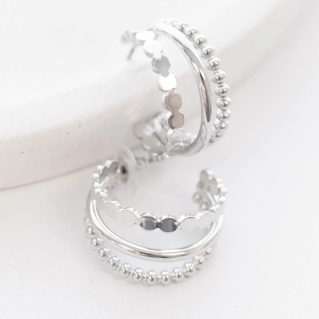 Baylor Earrings, Radium 3 Baylor Earrings, Radium - Image 3