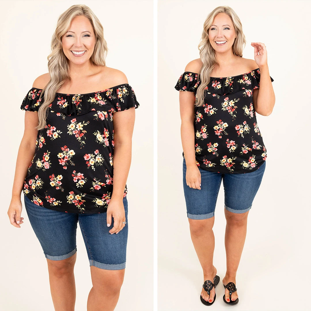 Awaiting Truth Top, Black 6 Awaiting Truth Top, Black - Image 6