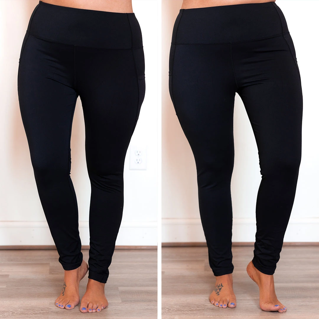 Came Here For Me Leggings, Black 8 Came Here For Me Leggings, Black - Image 8