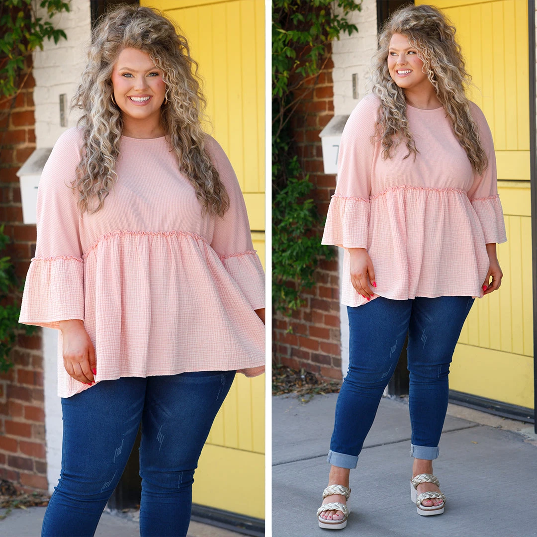 A Kiss For The Road Top, Apricot 6 A Kiss For The Road Top, Apricot - Image 6