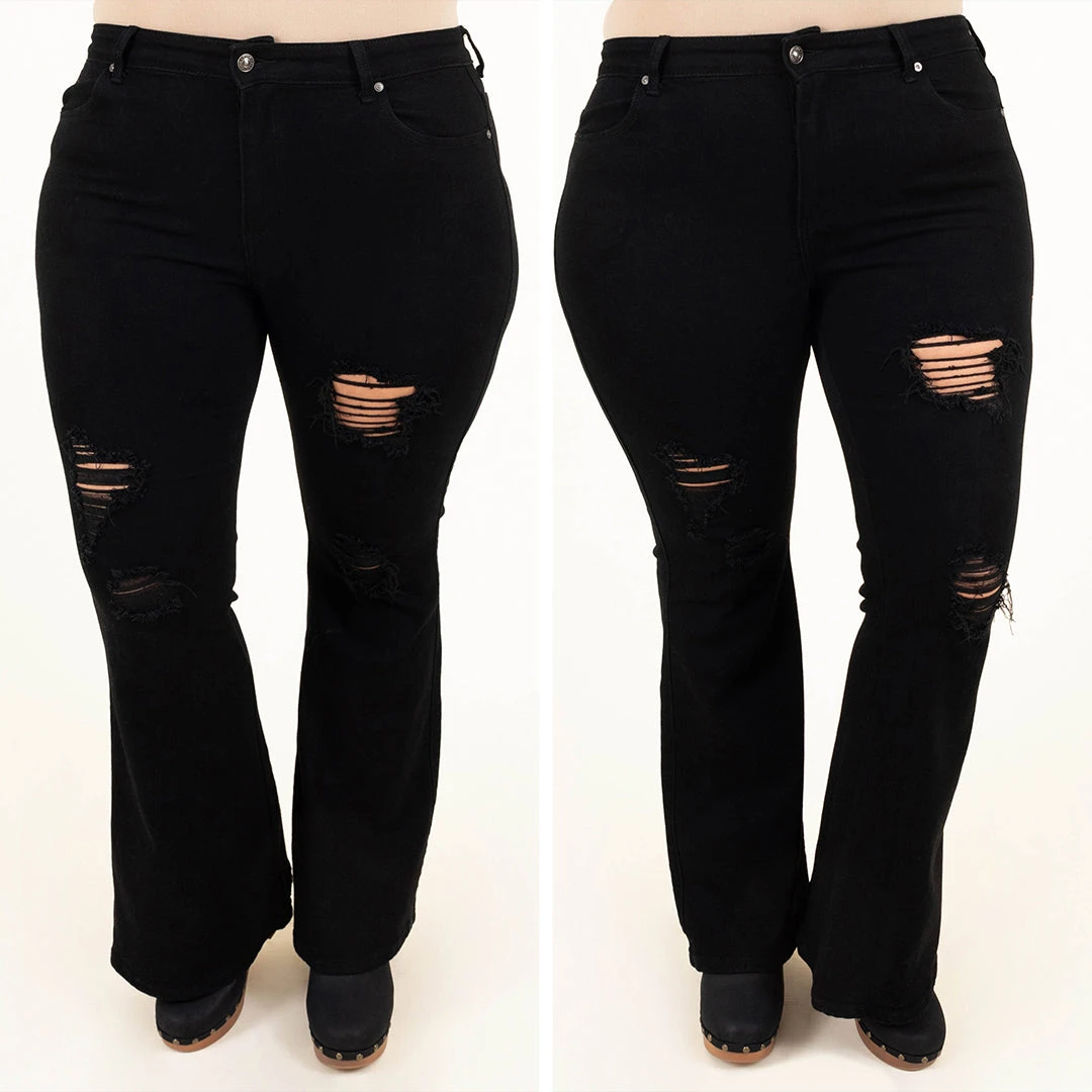 Come And Go Jeans, Black 6 Come And Go Jeans, Black - Image 6