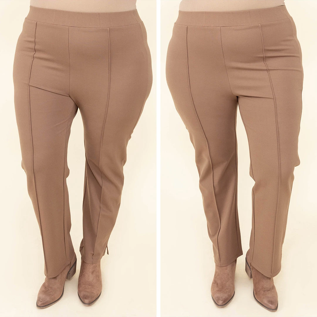 Cherish Love Pants, Taupe 6 Cherish Love Pants, Taupe - Image 6