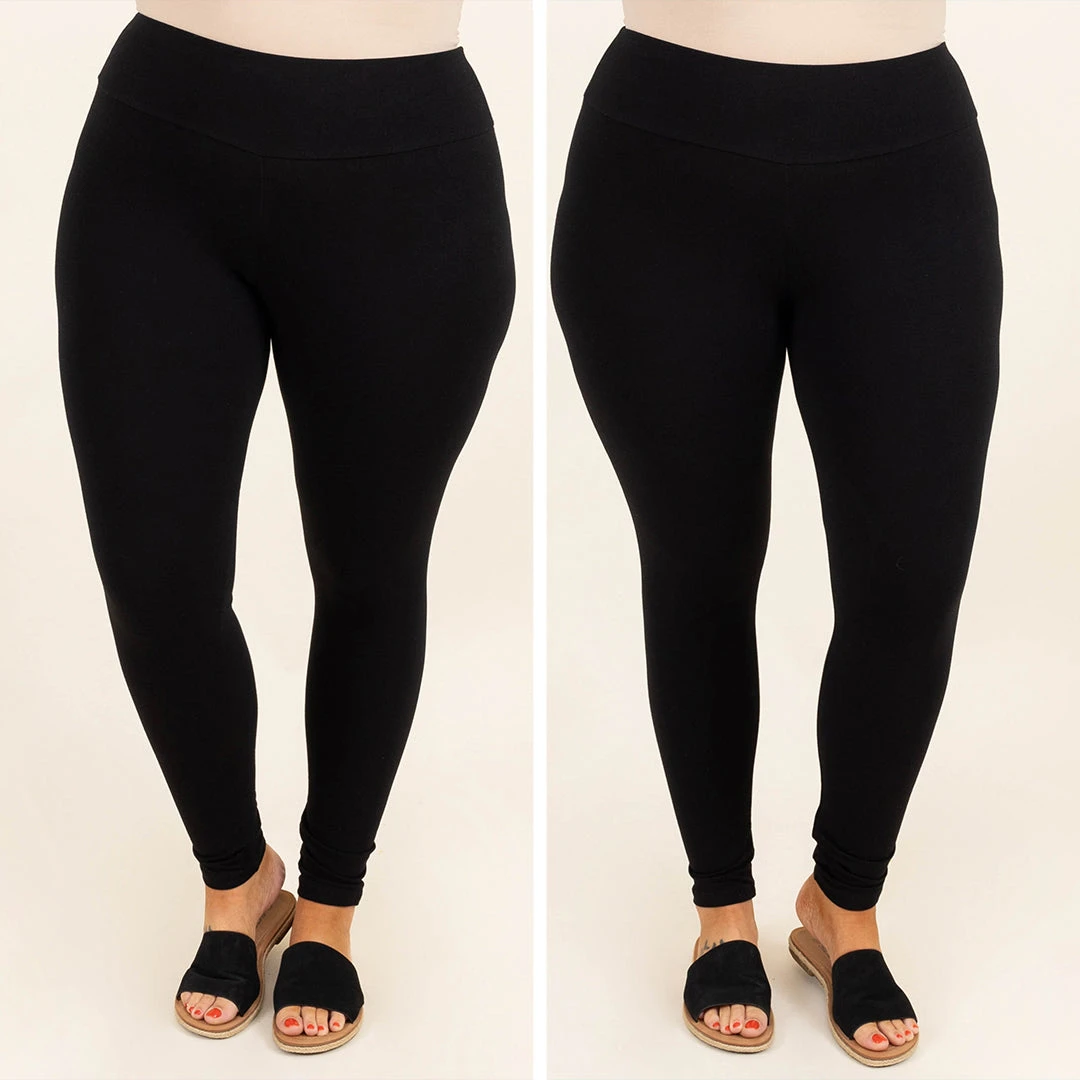 Call Me Cozy Leggings, Black 6 Call Me Cozy Leggings, Black - Image 6