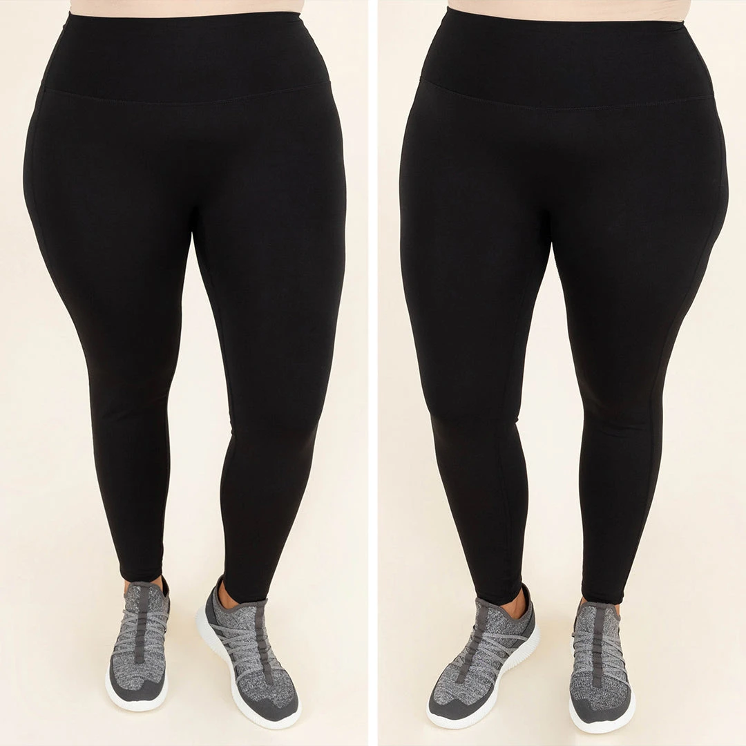 Chasing Goals Leggings, Black 6 Chasing Goals Leggings, Black - Image 6
