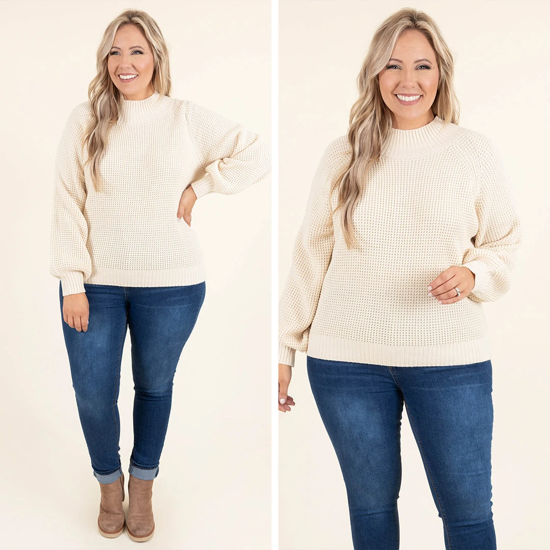 Affectionately Yours Sweater, White 6 Affectionately Yours Sweater, White - Image 6