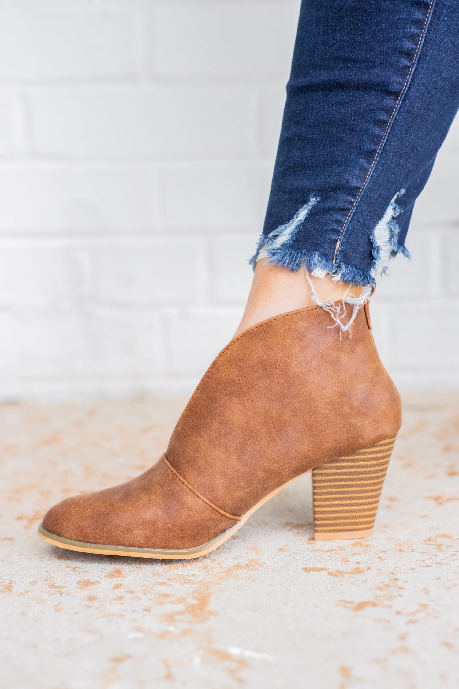 Keep On Walkin' Booties, Rust 4 Keep On Walkin' Booties, Rust - Image 4