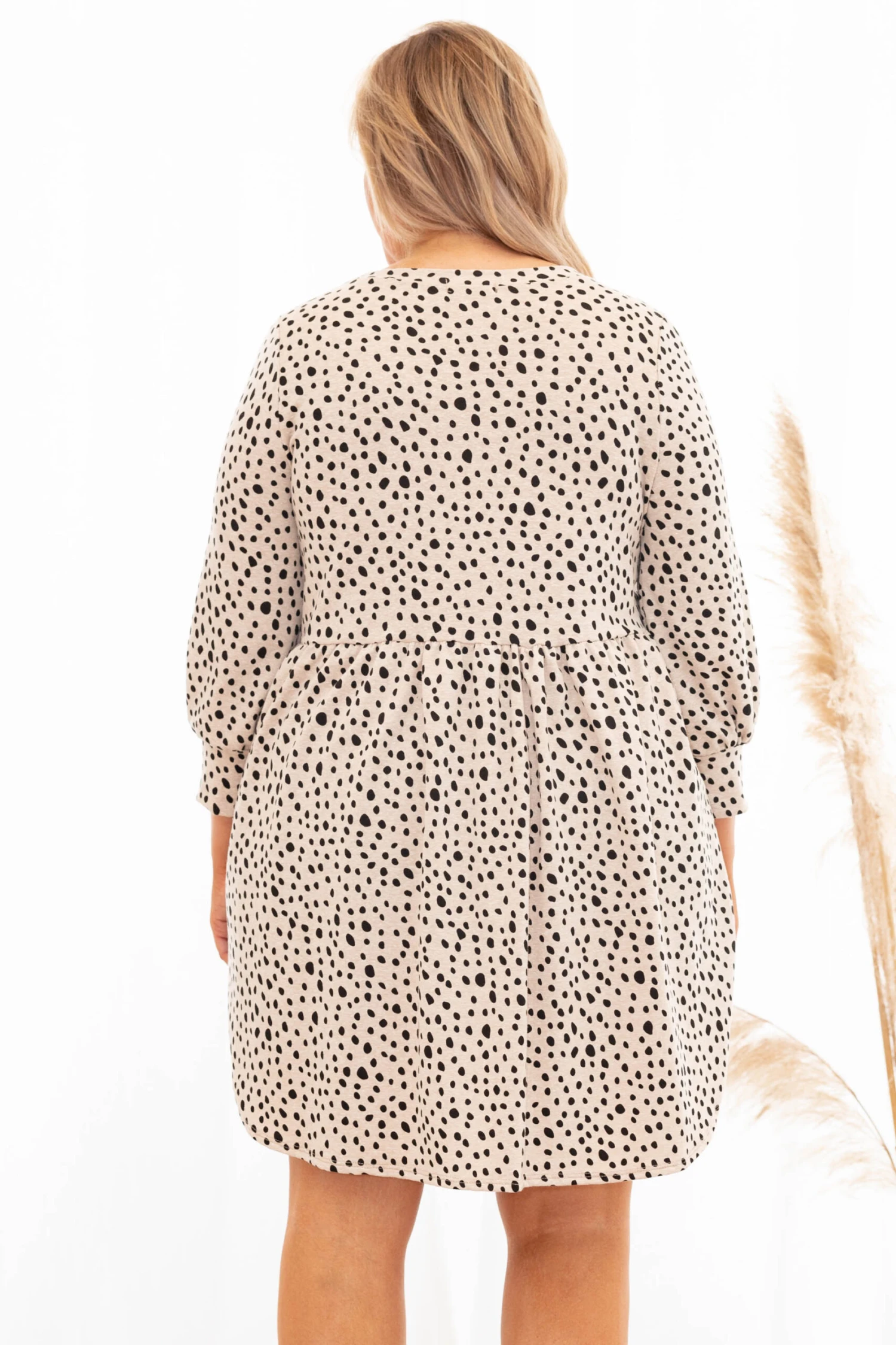 Animal Power Dress, Taupe 5 Animal Power Dress, Taupe - Image 5