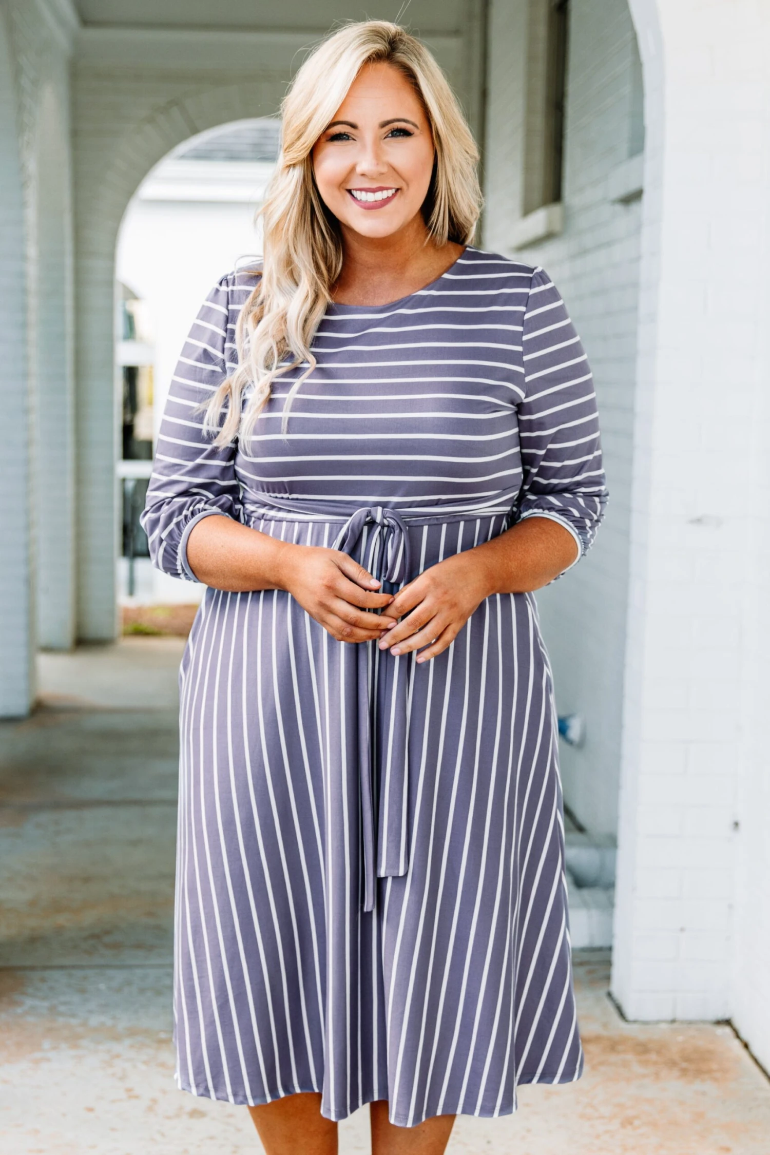 Holding Hands On The Boardwalk Dress, Lavender 1 Holding Hands On The Boardwalk Dress, Lavender