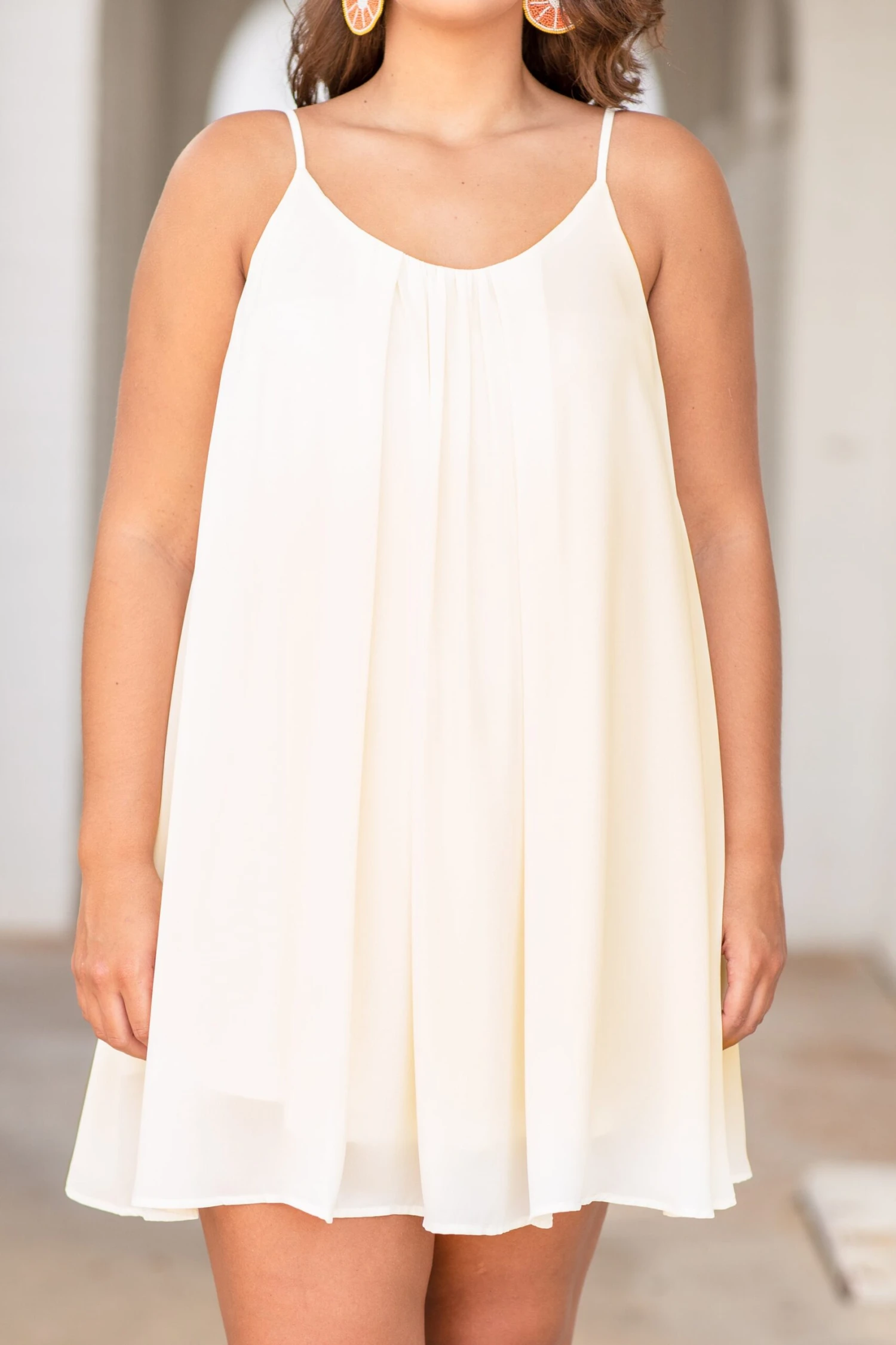 Always Say Yes Dress, Ivory 4 Always Say Yes Dress, Ivory - Image 4