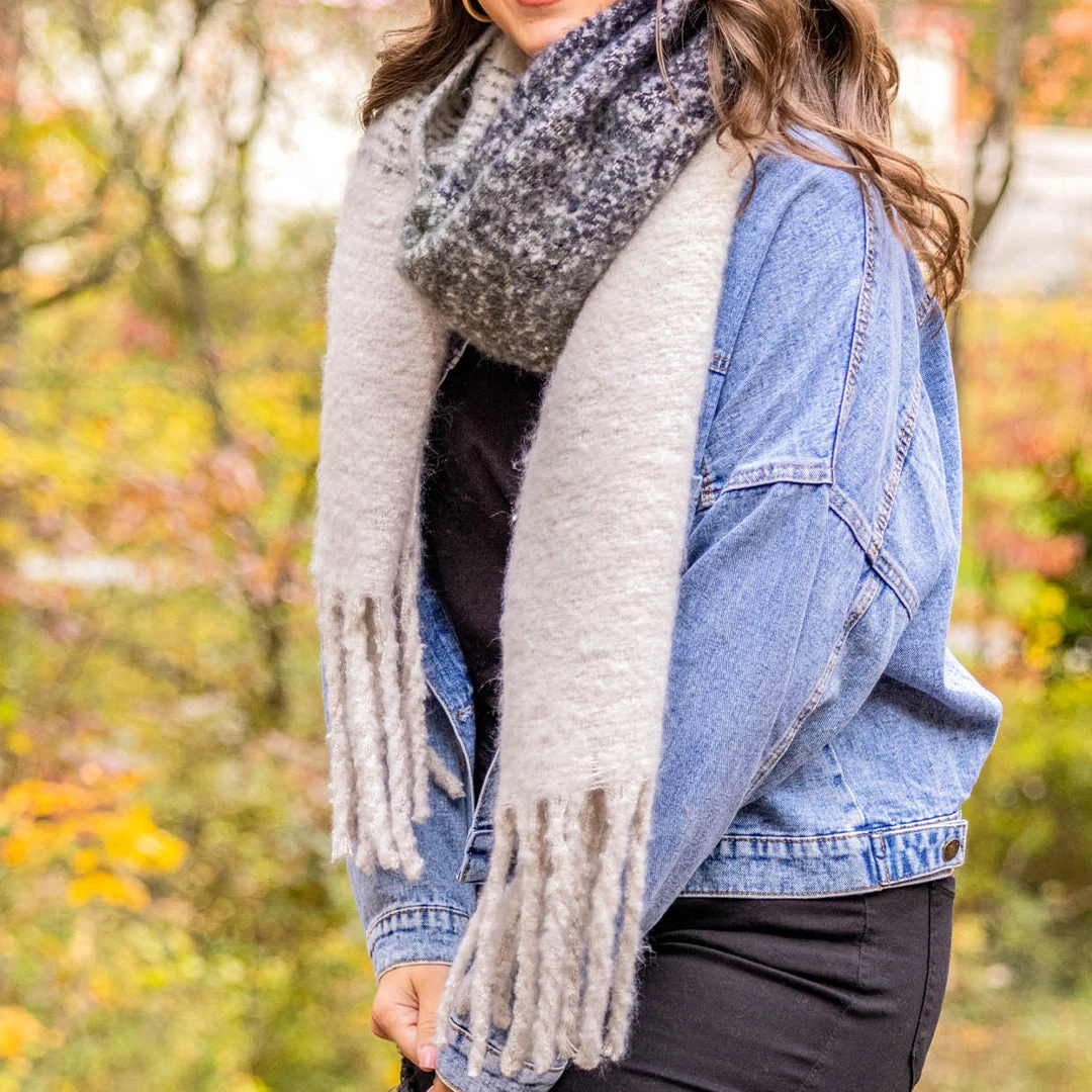 Frosty Kisses Scarf, Black 6 Frosty Kisses Scarf, Black - Image 6