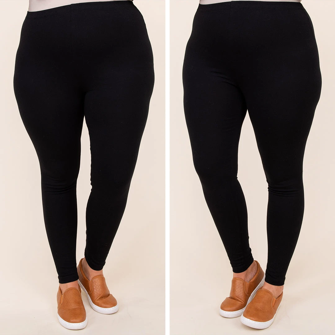 License To Chill Leggings, Black 6 License To Chill Leggings, Black - Image 6