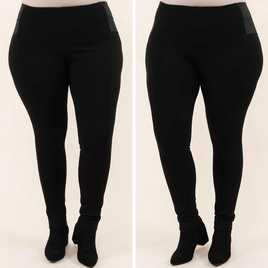 Let The Good Times Roll Pants, Black 6 Let The Good Times Roll Pants, Black - Image 6