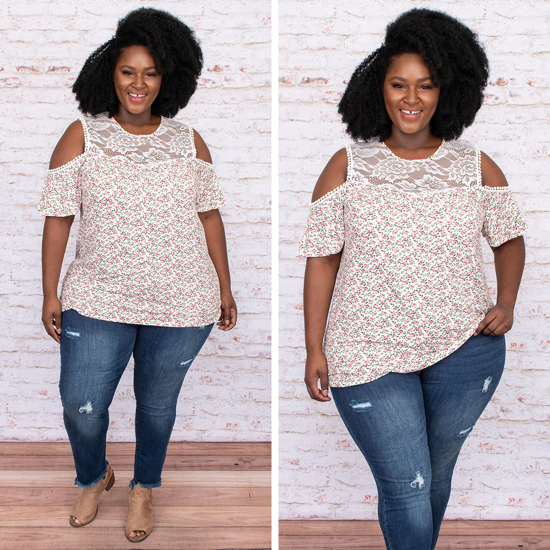 Adored Top, Ivory 6 Adored Top, Ivory - Image 6