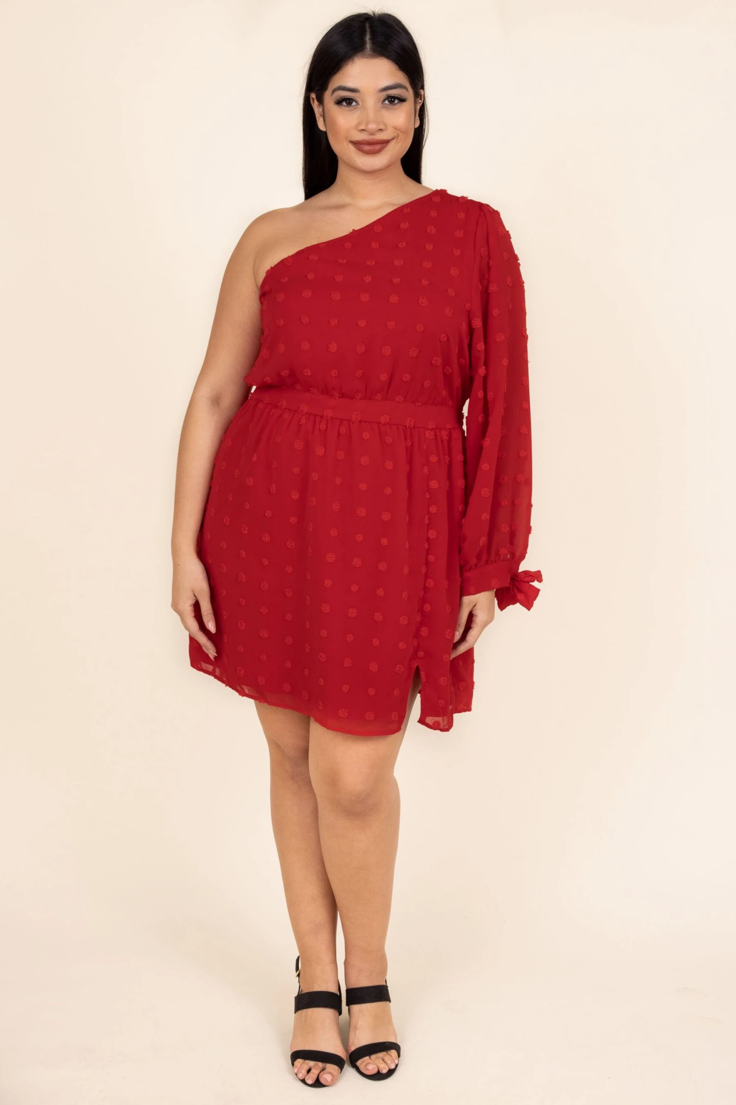 A True Beauty Dress, Red 2 A True Beauty Dress, Red - Image 2