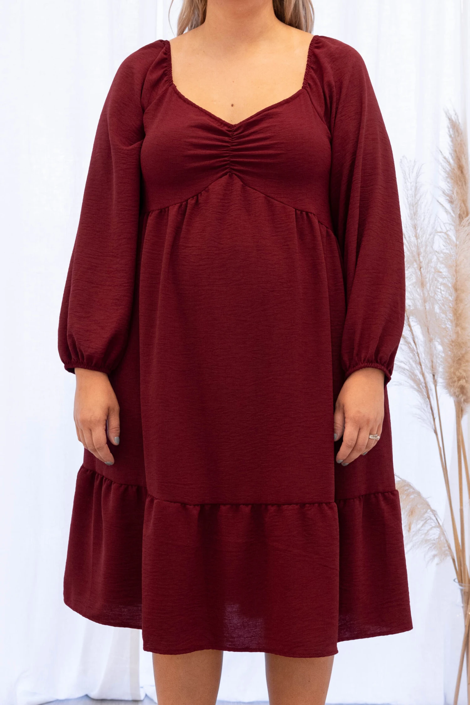 Back Where It Started Dress, Wine 4 Back Where It Started Dress, Wine - Image 4