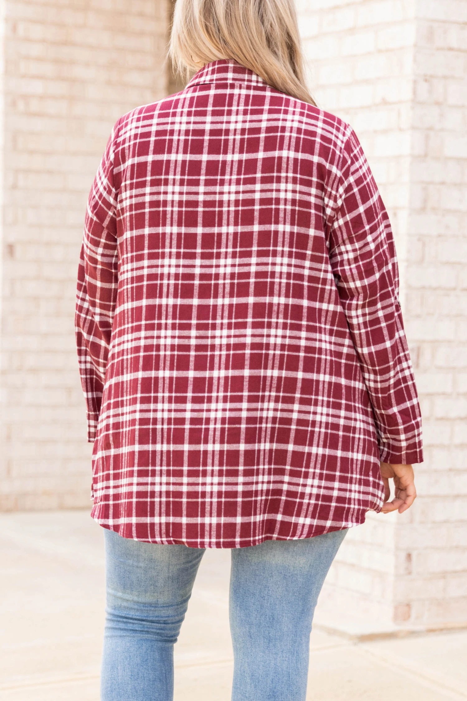 Cruising Through Life Top, Burgundy 5 Cruising Through Life Top, Burgundy - Image 5