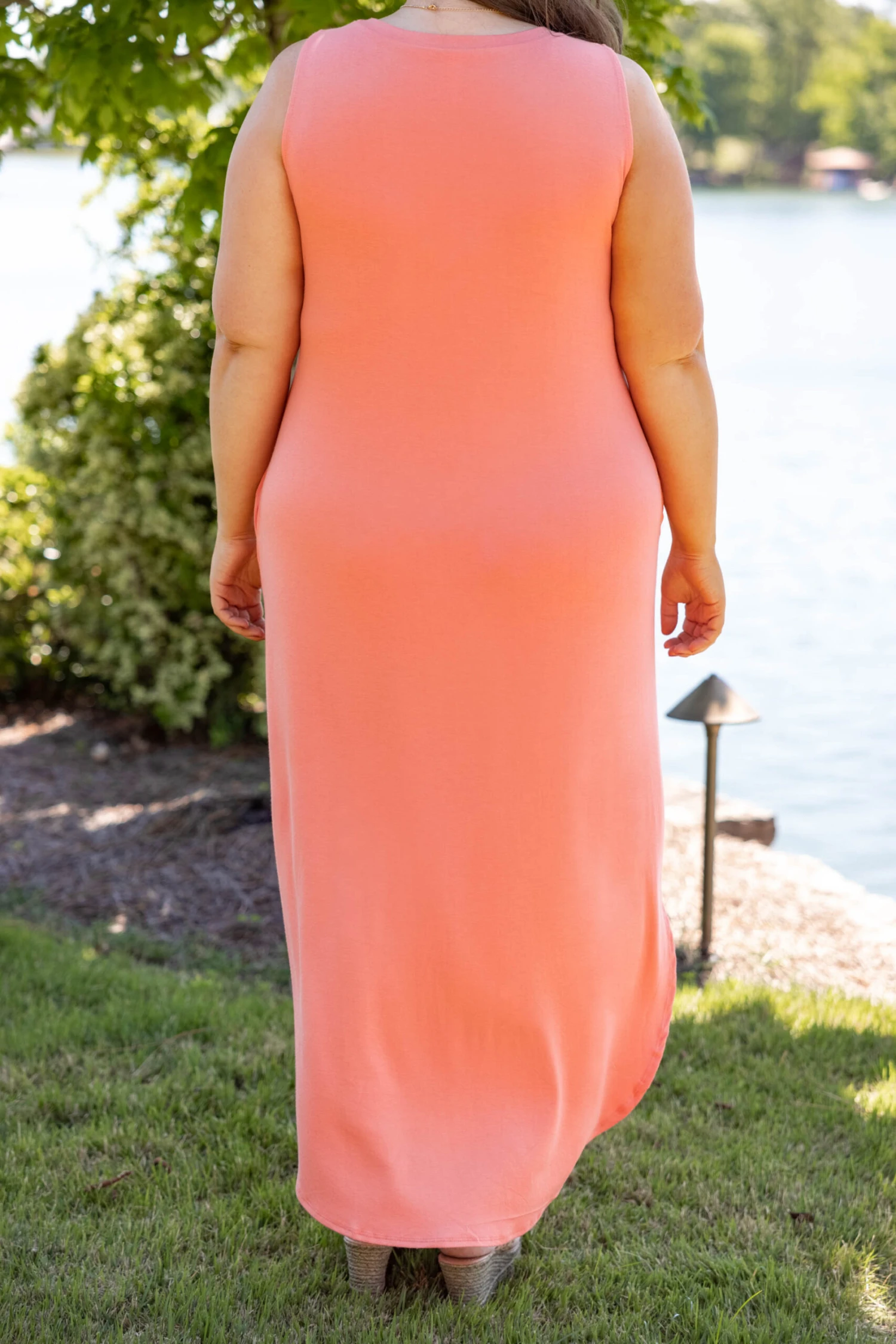 But First Wine Maxi Dress, Deep Coral 6 But First Wine Maxi Dress, Deep Coral - Image 6