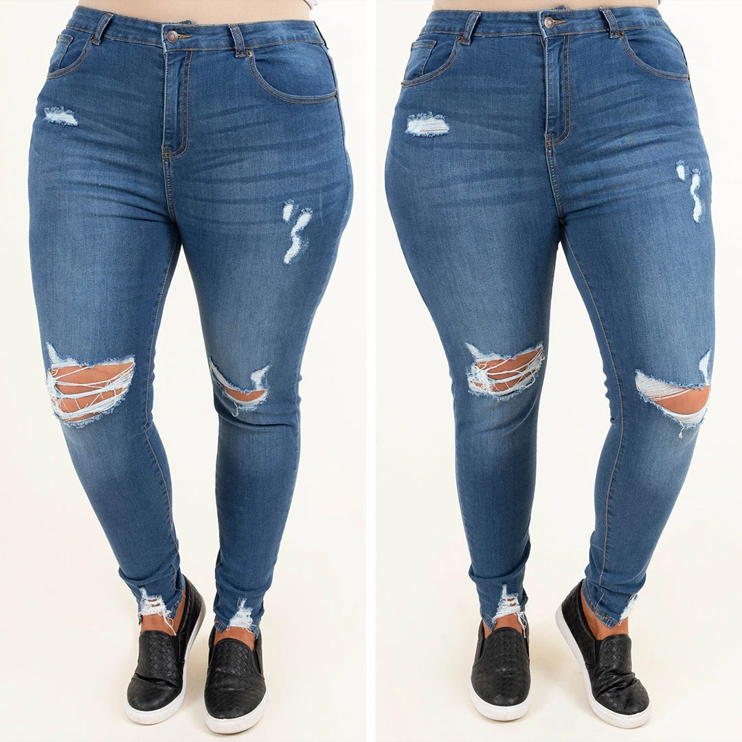 Does Not Belong Jeans, Medium Wash 6 Does Not Belong Jeans, Medium Wash - Image 6