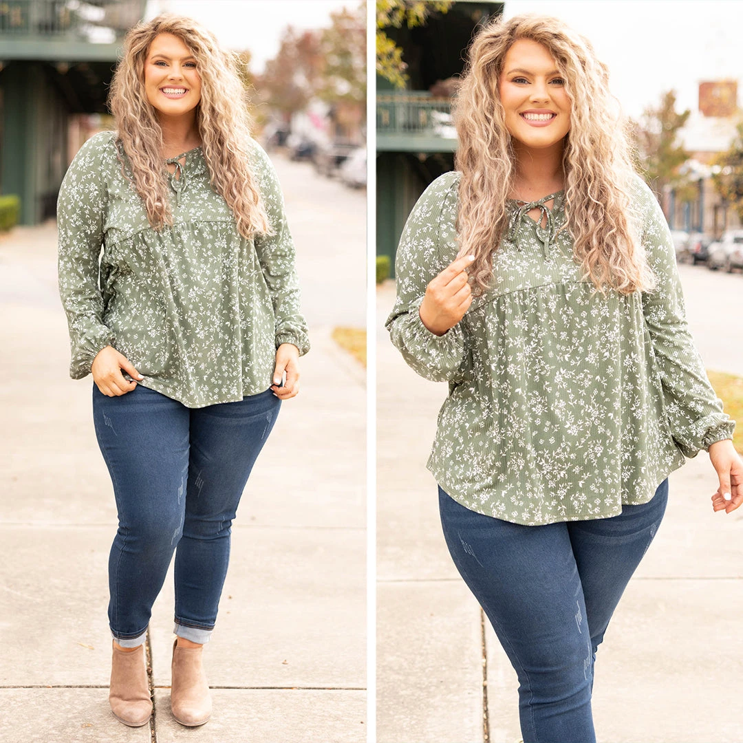 Forever And Always Tunic, Olive 6 Forever And Always Tunic, Olive - Image 6