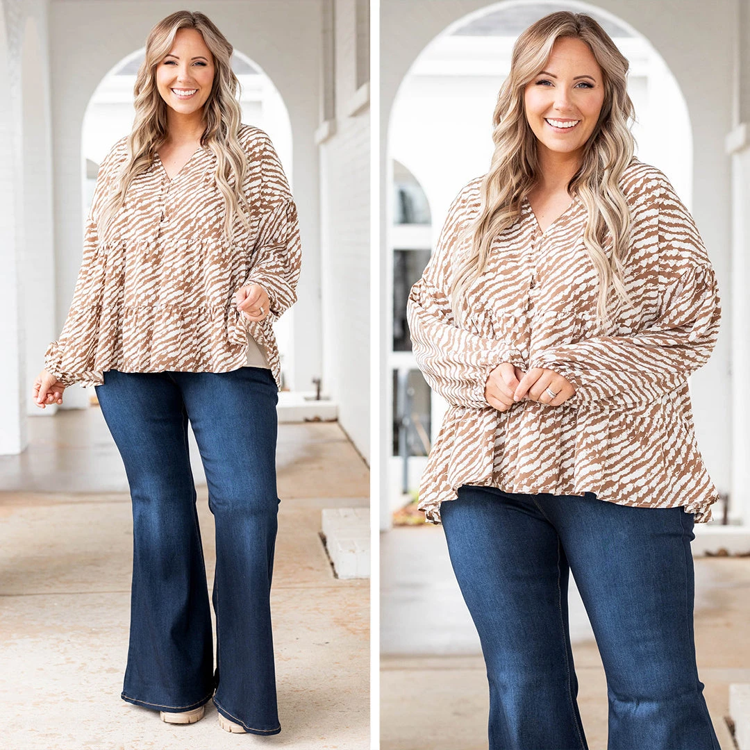 Hold On To Love Top, Brown 6 Hold On To Love Top, Brown - Image 6