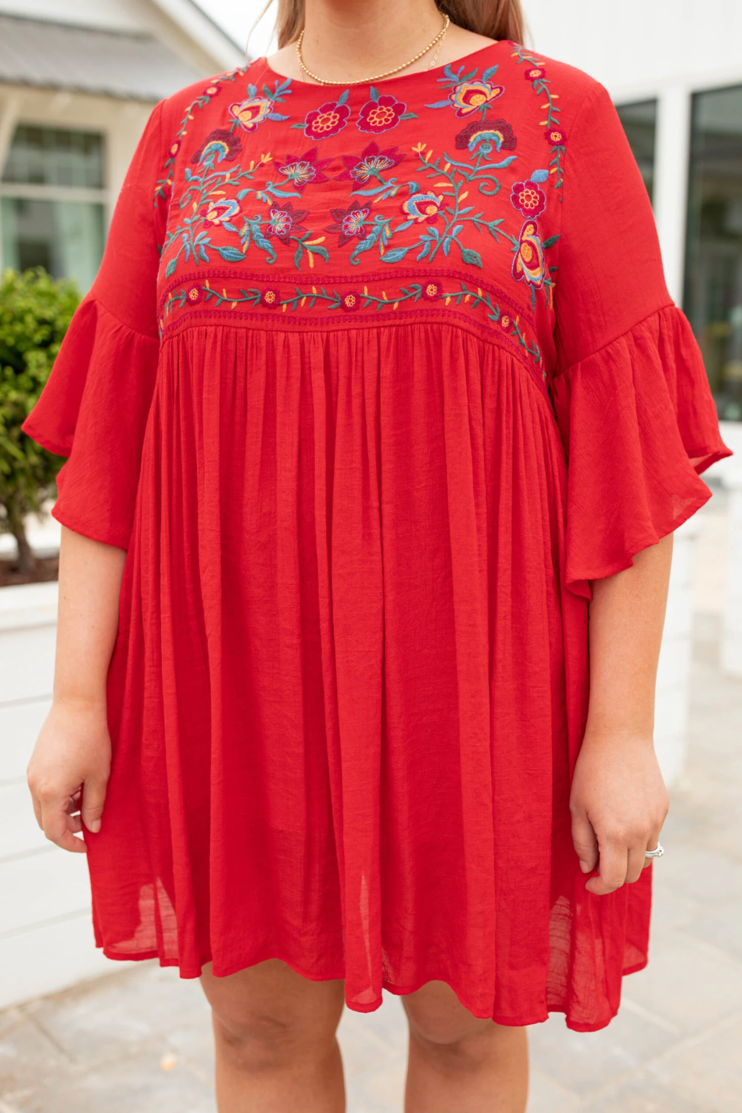 What You Seek Dress, Strawberry 4 What You Seek Dress, Strawberry - Image 4