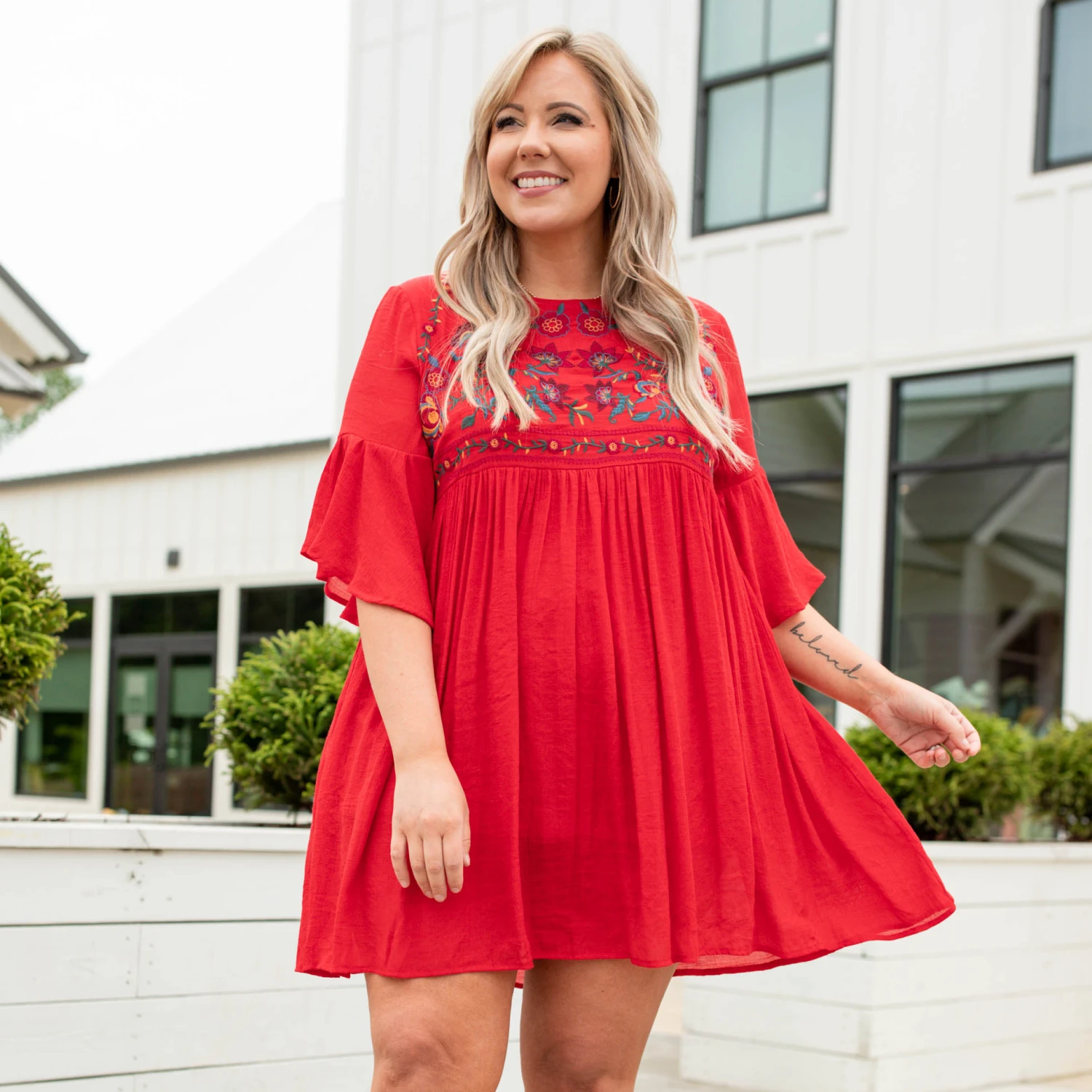 What You Seek Dress, Strawberry 6 What You Seek Dress, Strawberry - Image 6