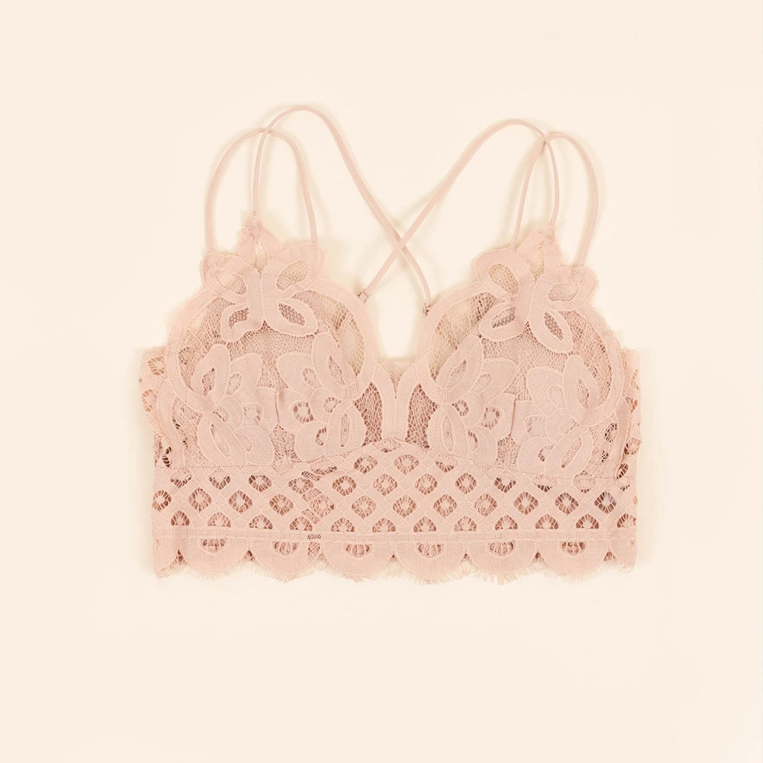 Secretly Stunning Bralette, Dusty Blush 3 Secretly Stunning Bralette, Dusty Blush - Image 3