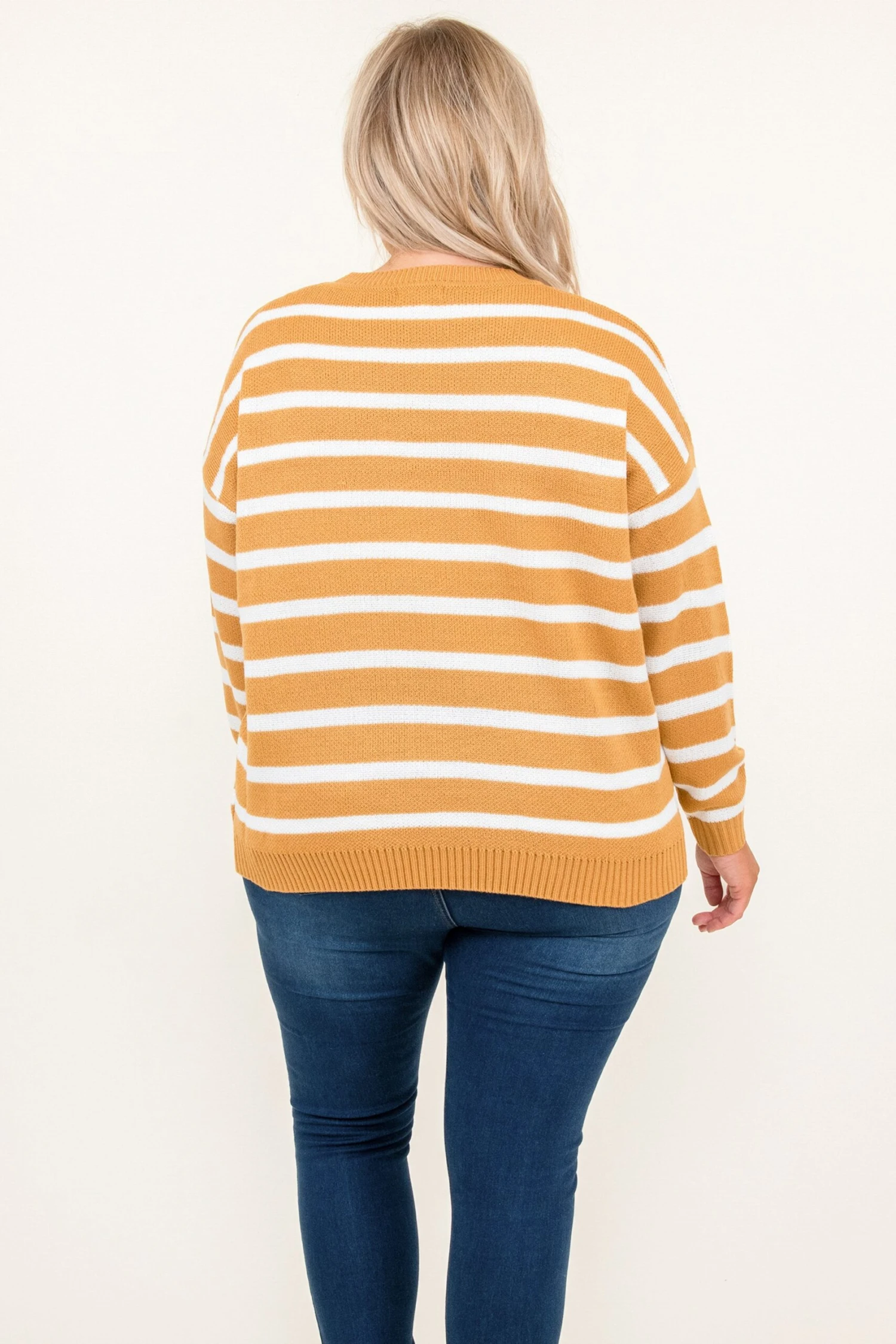 Piece Of Mind Sweater, Mustard 5 Piece Of Mind Sweater, Mustard - Image 5
