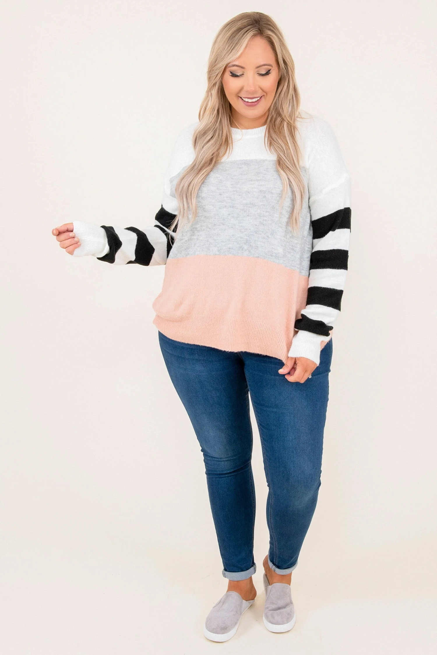 Here To Chill Sweater, Multi 2 Here To Chill Sweater, Multi - Image 2