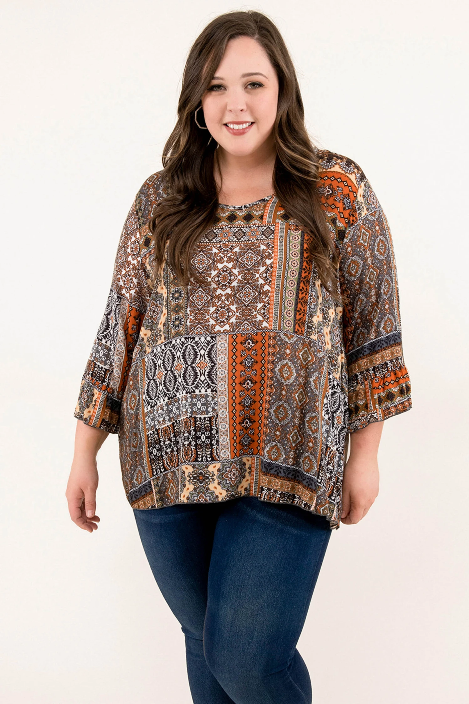 A Different Me Top, Rust 1 A Different Me Top, Rust