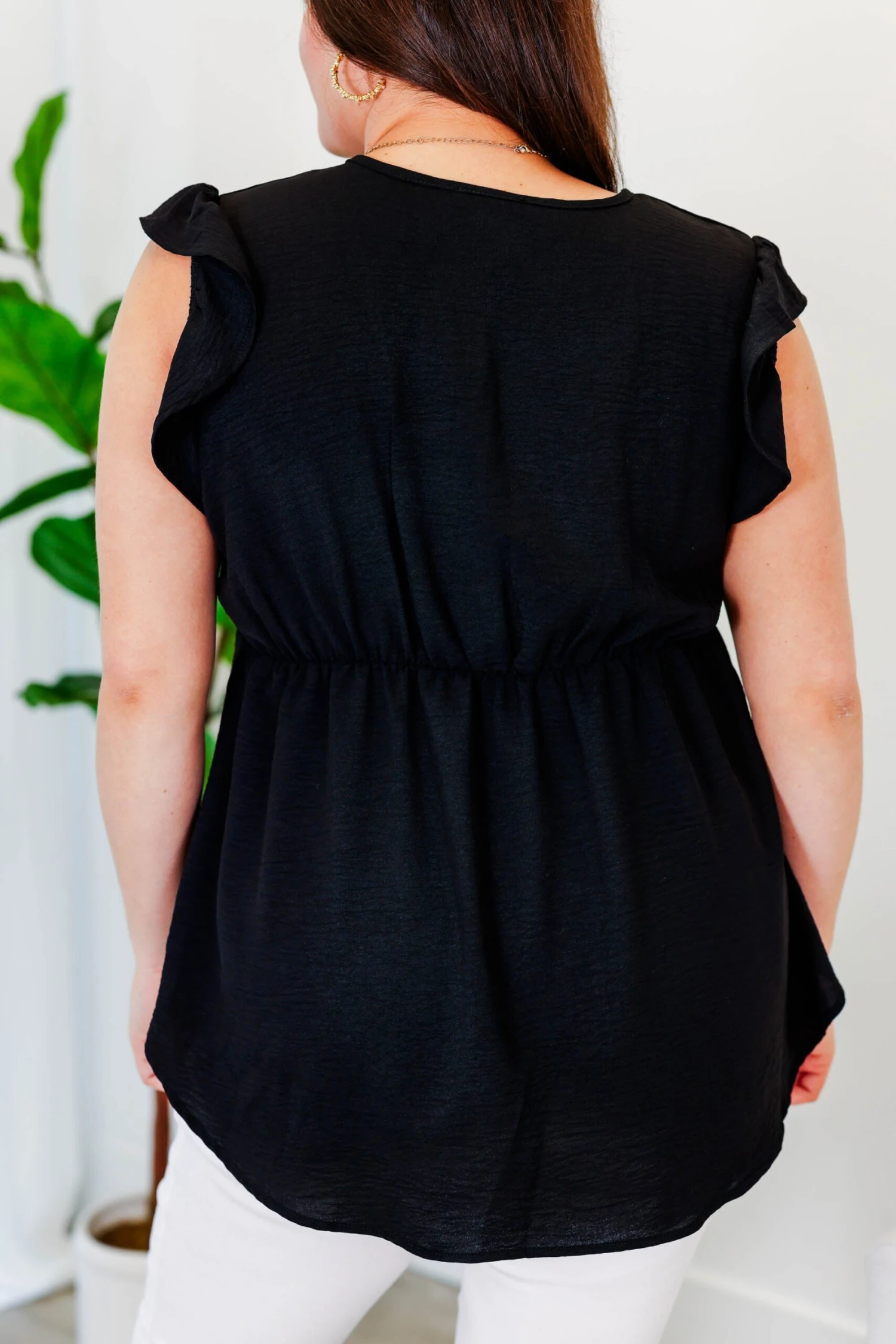 A Fire Within Babydoll Top, Black 7 A Fire Within Babydoll Top, Black - Image 7