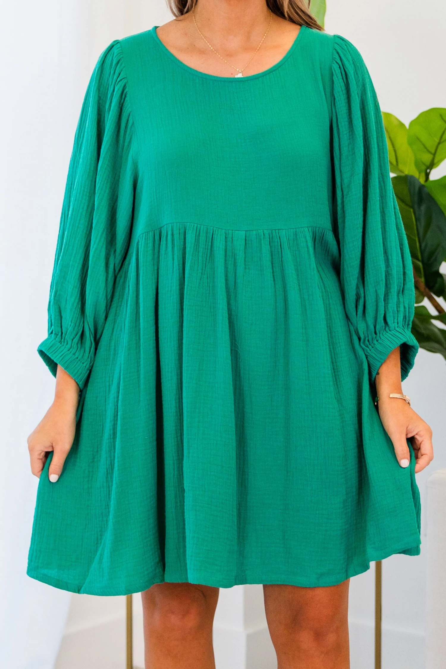 A Little Getaway Dress, Green 5 A Little Getaway Dress, Green - Image 5