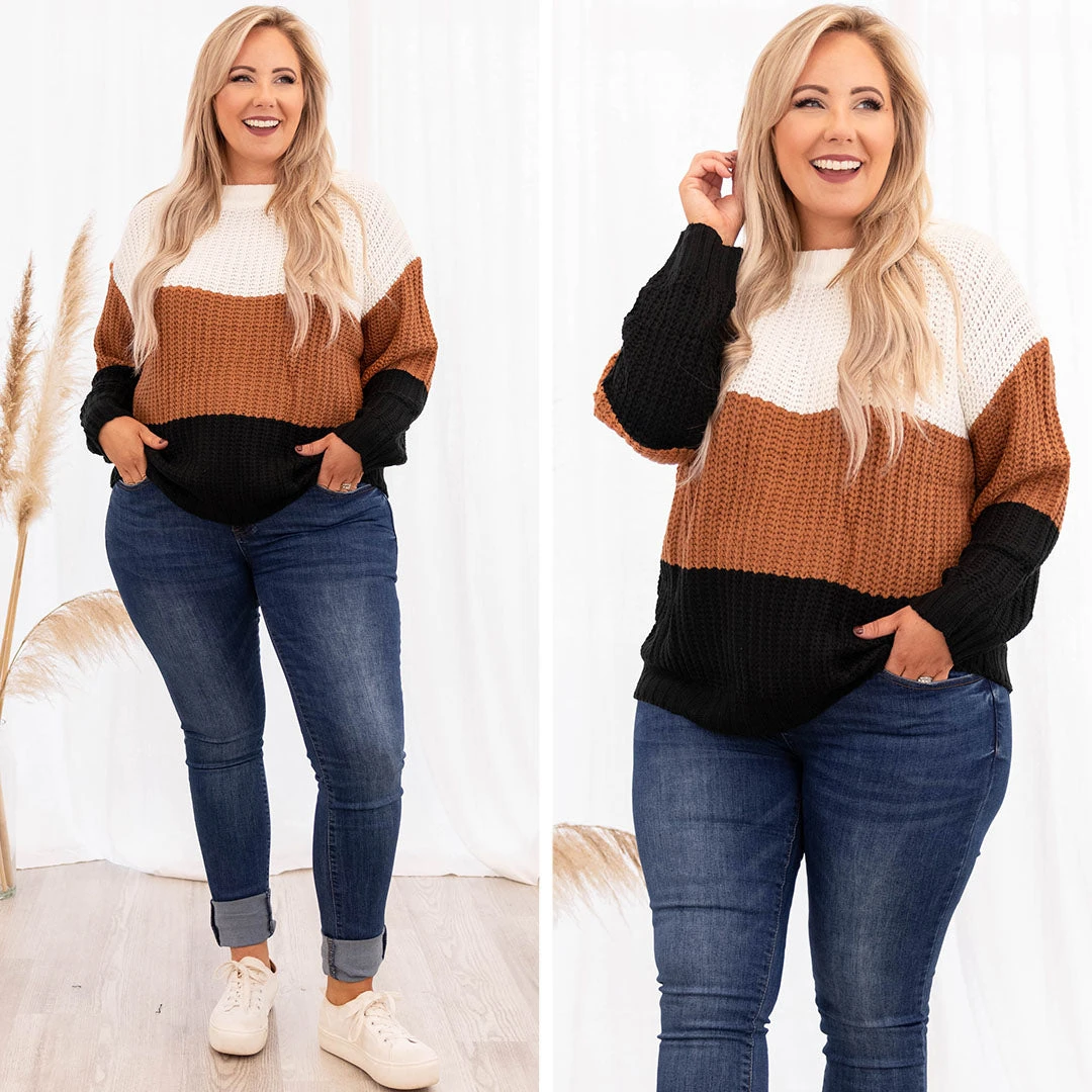 A Little Spark Sweater, Mocha 6 A Little Spark Sweater, Mocha - Image 6