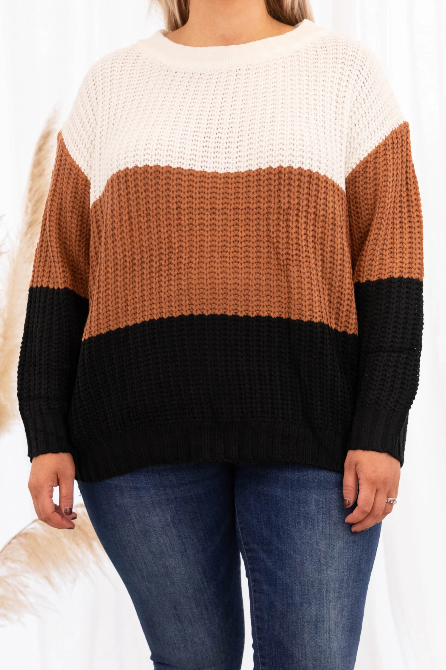 A Little Spark Sweater, Mocha 4 A Little Spark Sweater, Mocha - Image 4