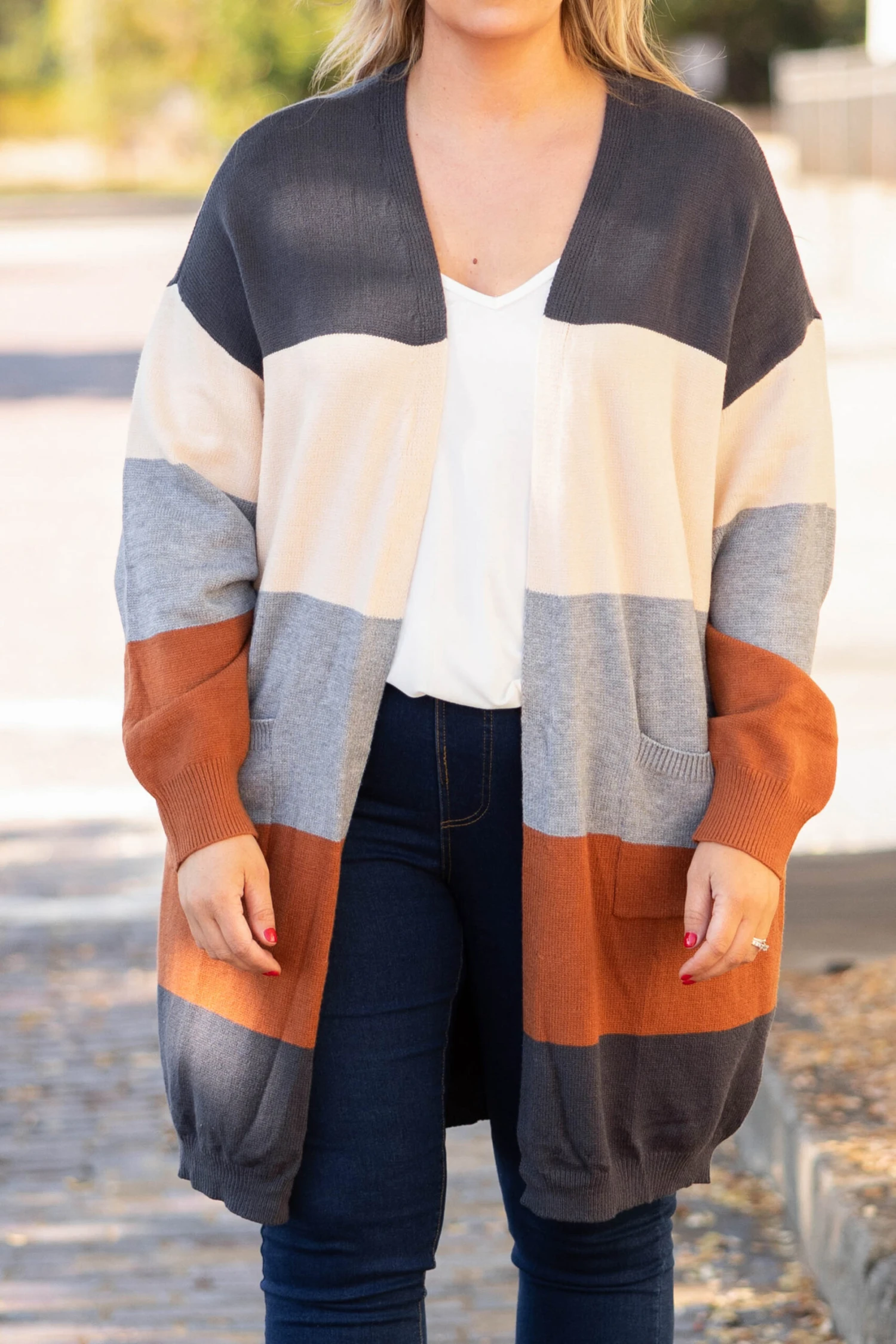 A Loving Spirit Cardigan, Charcoal 4 A Loving Spirit Cardigan, Charcoal - Image 4