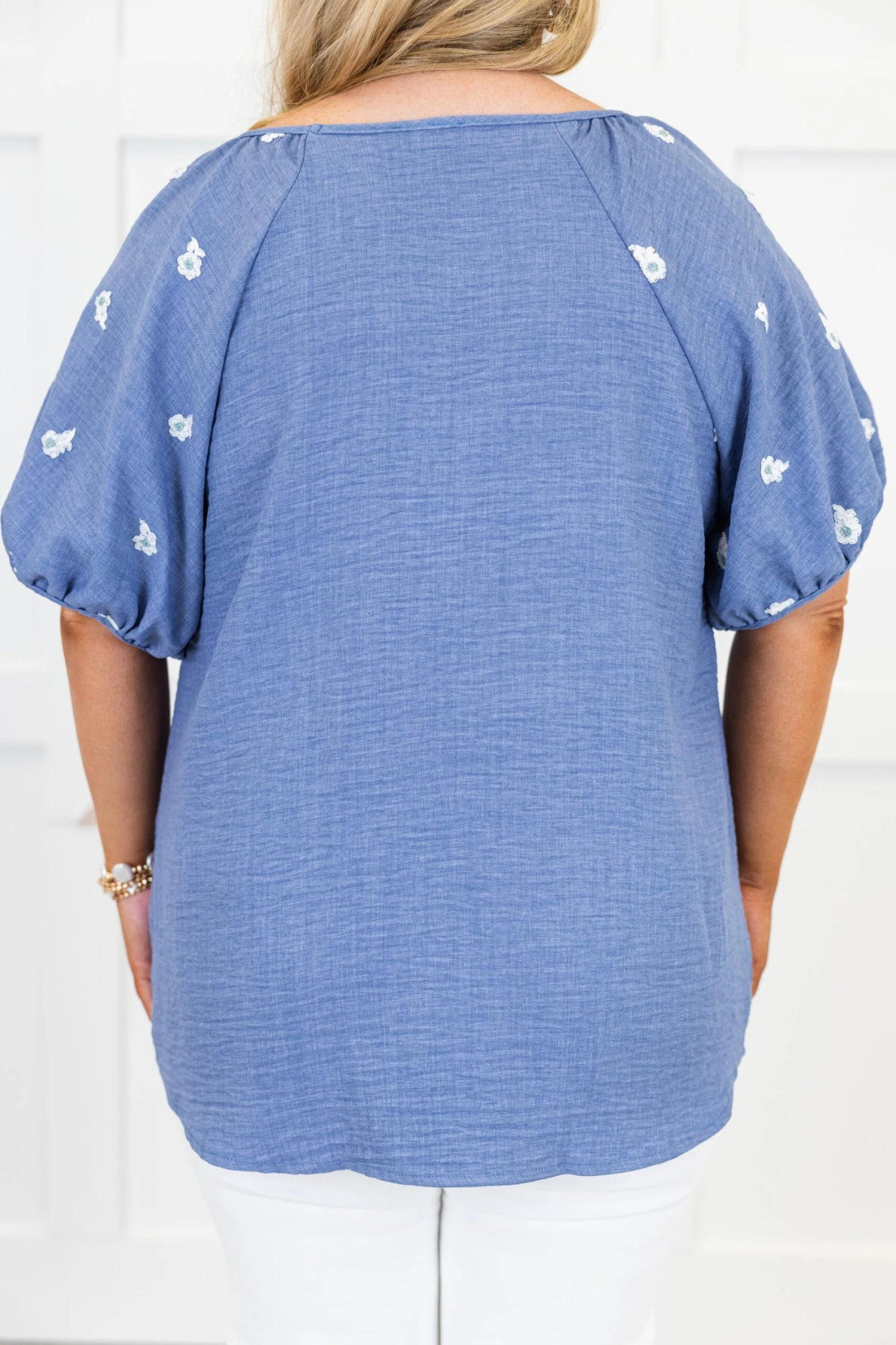 Acts Of Grace Top, Blue 6 Acts Of Grace Top, Blue - Image 6