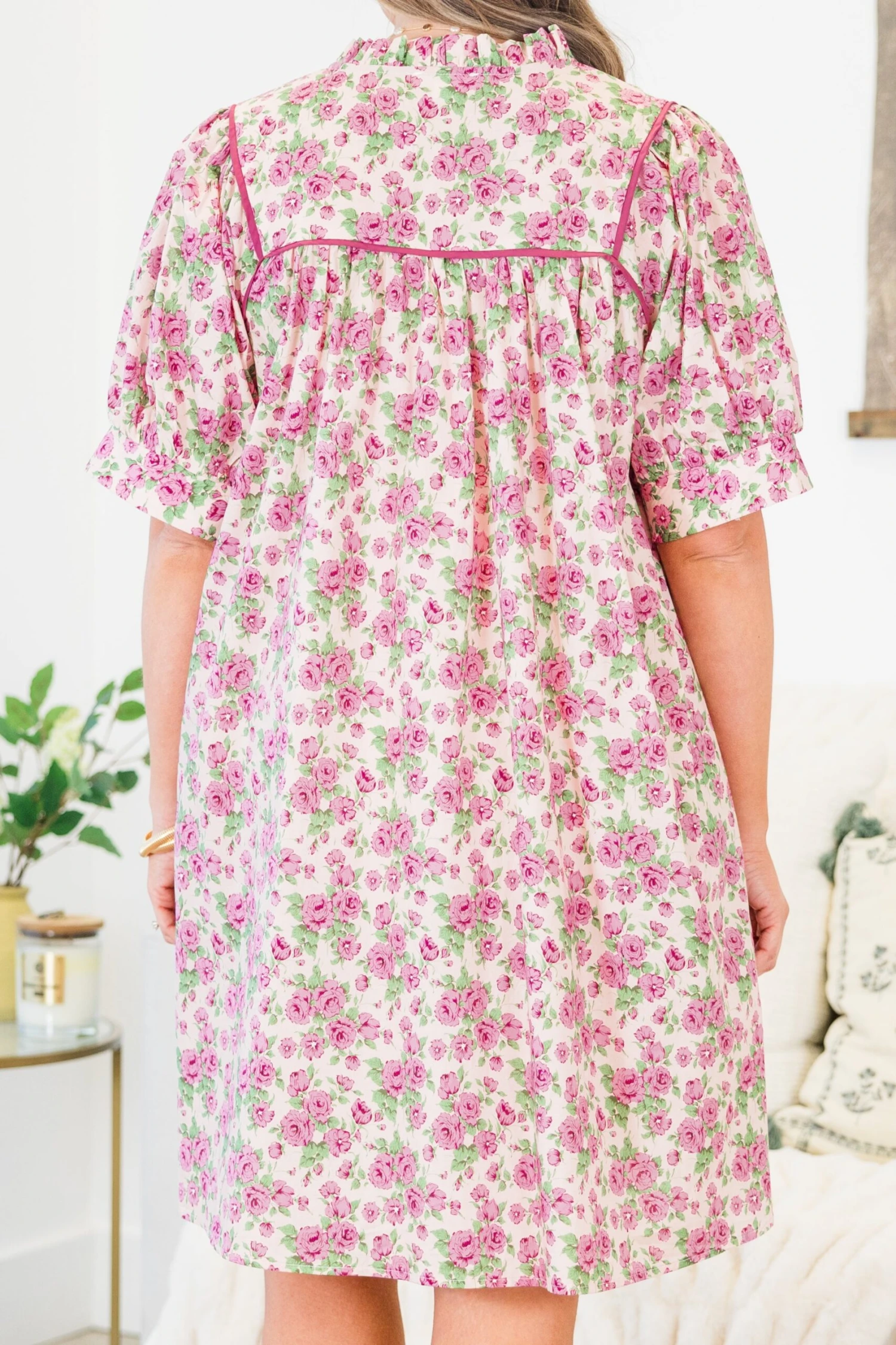 Add Up My Love Dress, Pink 6 Add Up My Love Dress, Pink - Image 6