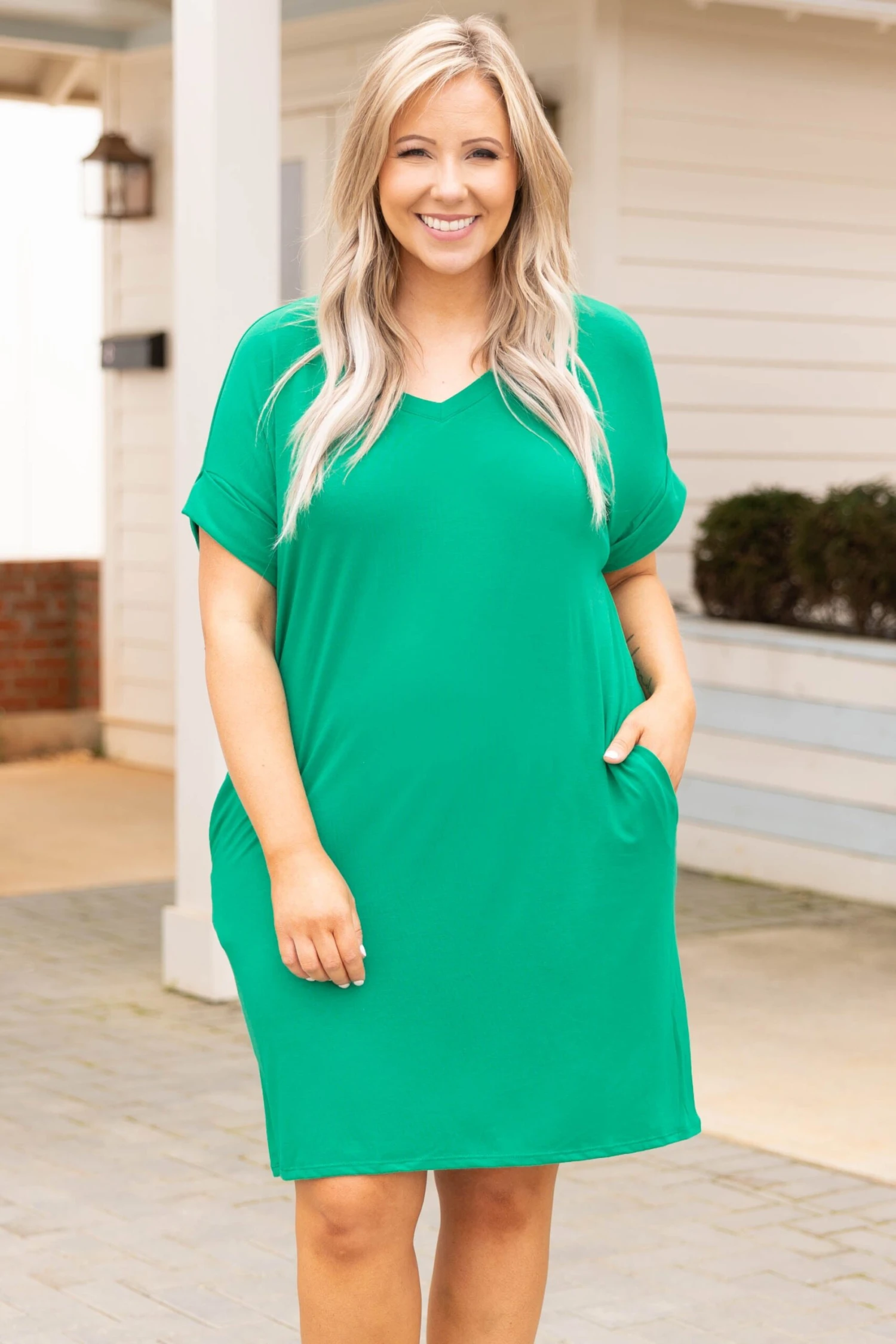 Admire This Beauty Dress, Kelly Green 1 Admire This Beauty Dress, Kelly Green