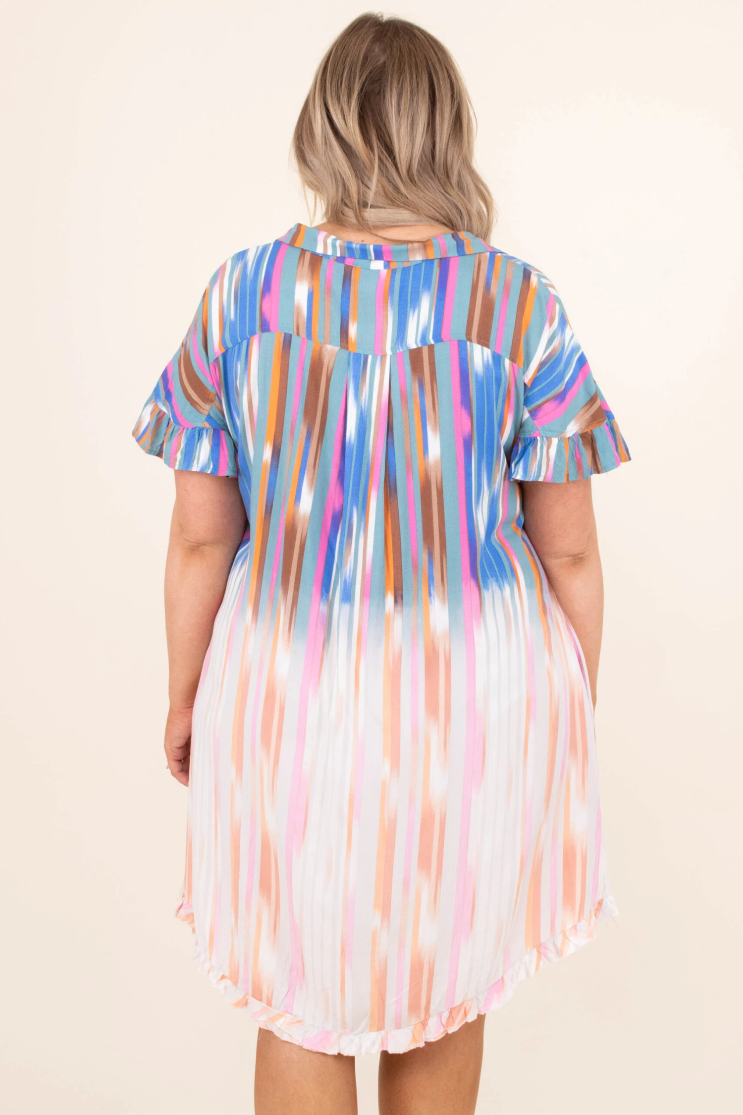 Afternoon Delight Dress, Teal-Blue 6 Afternoon Delight Dress, Teal-Blue - Image 6